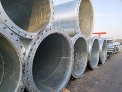 通州法蘭式連接鍍鋅螺旋鋼管